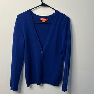 100% cashmere Blue Cardigan